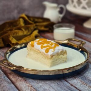 Caramel Tres Leches Slice