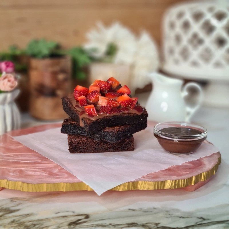 Strawberry Brownie