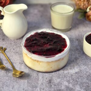 Mixed Berry Tres Leches Bento Cake