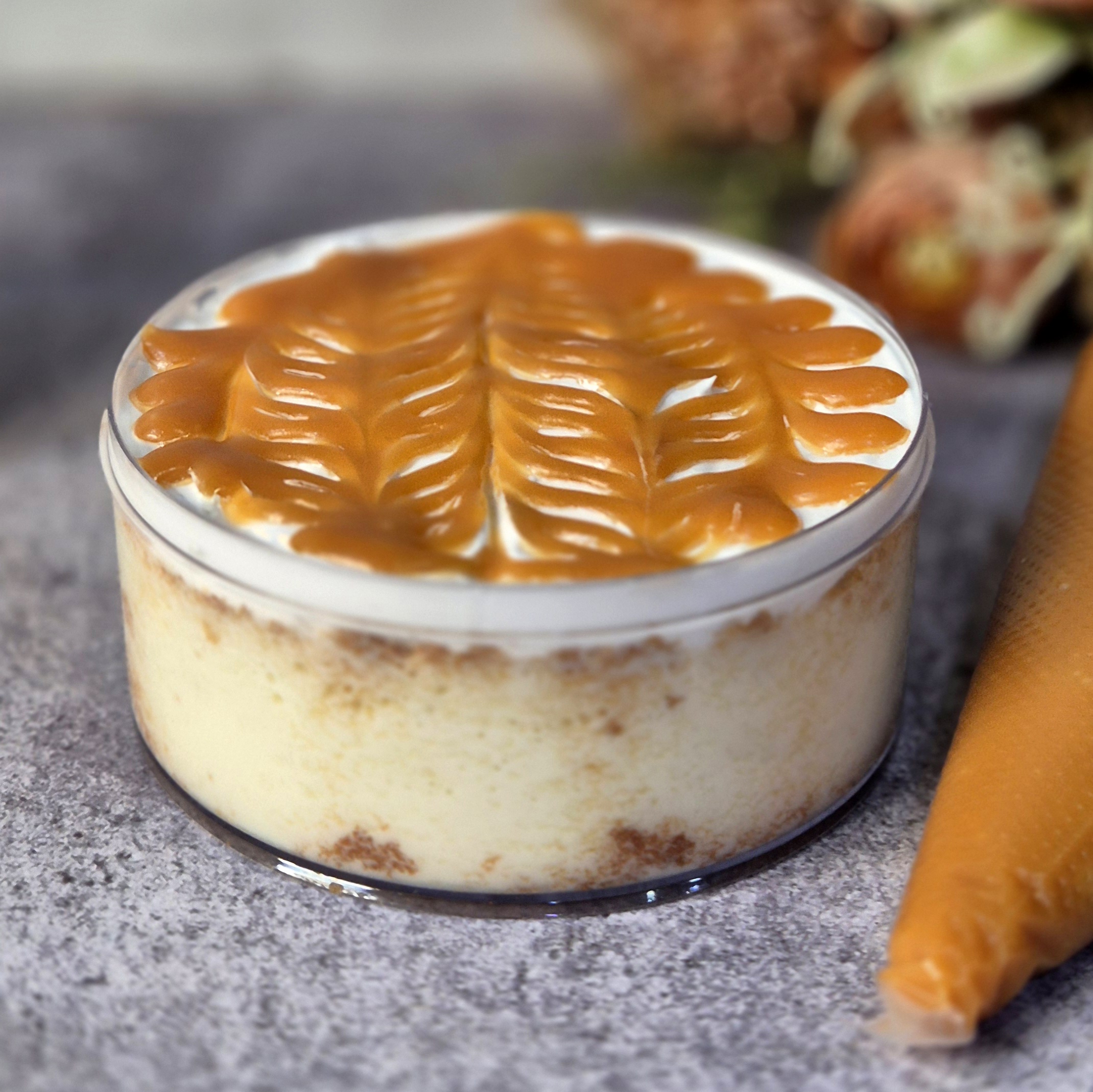 Caramel Tres Leches Bento Cake - Image 2