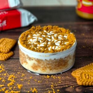 Biscoff Tres Leches Bento Cake